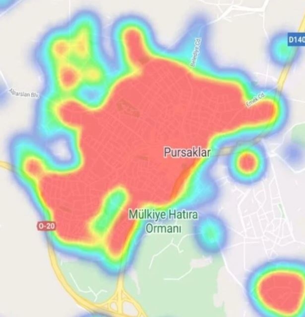 Ankara'nın ilçe ilçe koronavirüs risk haritası 9