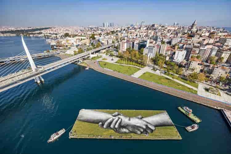 "Dünyanın en büyük insan zinciri" İstanbul'dan geçti. 6