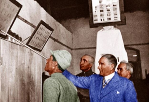 Genelkurmay arşivinden renklendirilmiş Atatürk fotoğrafları 1