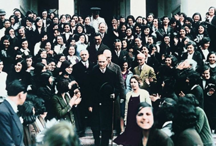 Genelkurmay arşivinden renklendirilmiş Atatürk fotoğrafları 10