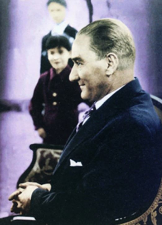 Genelkurmay arşivinden renklendirilmiş Atatürk fotoğrafları 12