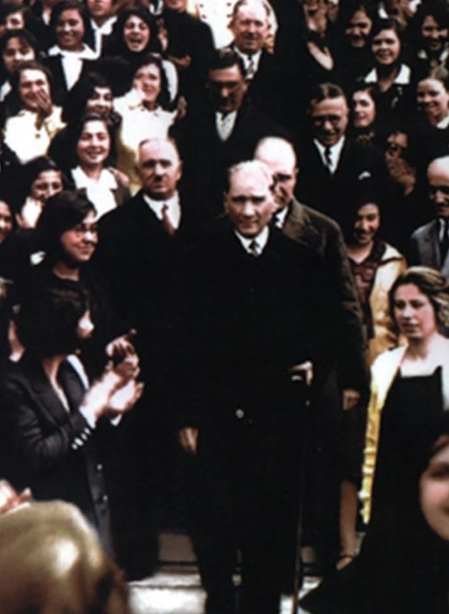 Genelkurmay arşivinden renklendirilmiş Atatürk fotoğrafları 17