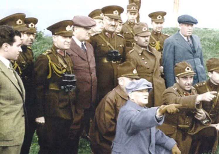 Genelkurmay arşivinden renklendirilmiş Atatürk fotoğrafları 2