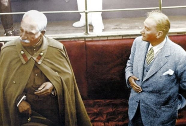 Genelkurmay arşivinden renklendirilmiş Atatürk fotoğrafları 3