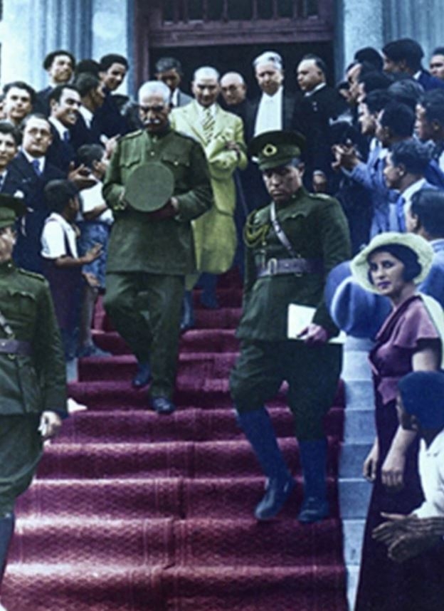 Genelkurmay arşivinden renklendirilmiş Atatürk fotoğrafları 5