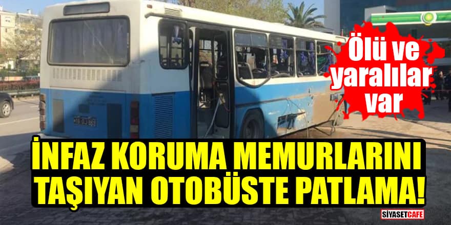 Bursa'da infaz koruma memurlarını taşıyan otobüste patlama! Ölü ve yaralılar var