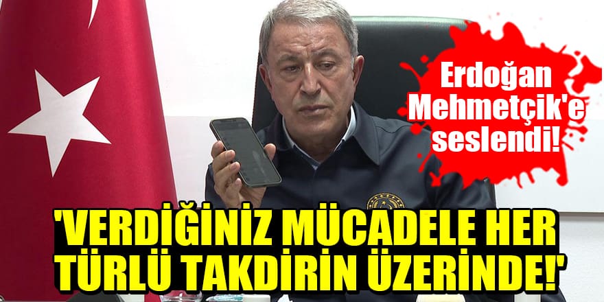 Erdoğan, Mehmetçik'e seslendi: Verdiğiniz mücadele her türlü takdirin üzerinde!