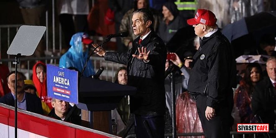 Donald Trump, Mehmet Öz'ün mitingine katıldı