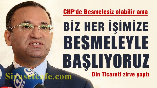Bozdağ'dan, CHP'ye çok ağır gönderme