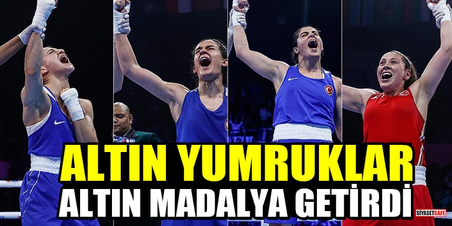 Buse Naz Çakıroğlu, Hatice Akbaş, Busenaz Sürmeneli ve Şennur Demir dünya şampiyonu oldu