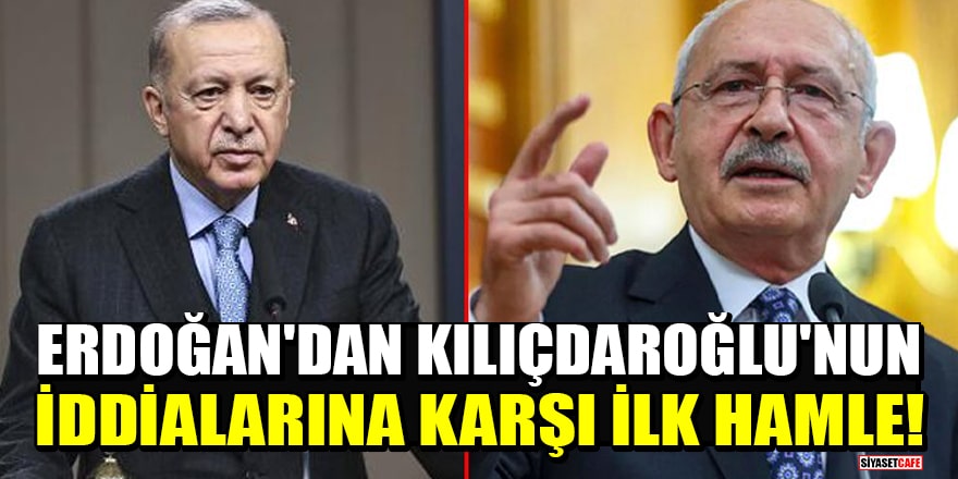 Cumhurbaşkanı Erdoğan'dan Kılıçdaroğlu'nun iddialarına karşı ilk hamle! Dava açıyor