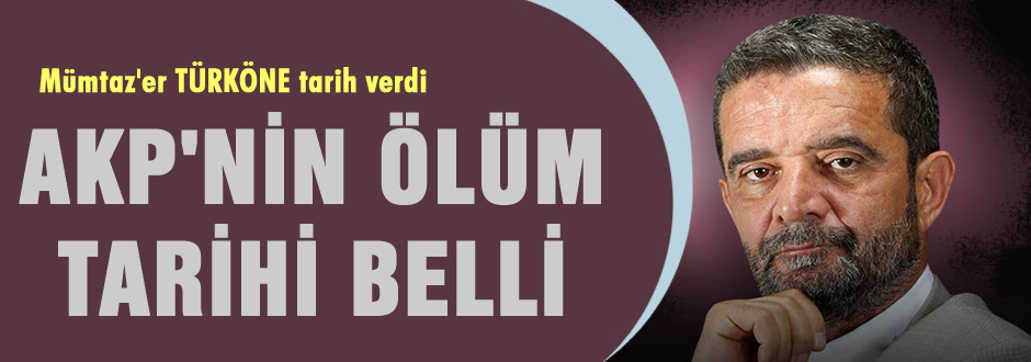 AKP'nin ölüm tarihi belli