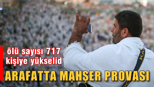 Hacc'da ölü sayısı 717 kişiye yükseldi