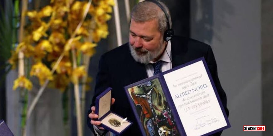 Rus gazeteci Nobel ödülünü Ukraynalı çocuklar için satacak