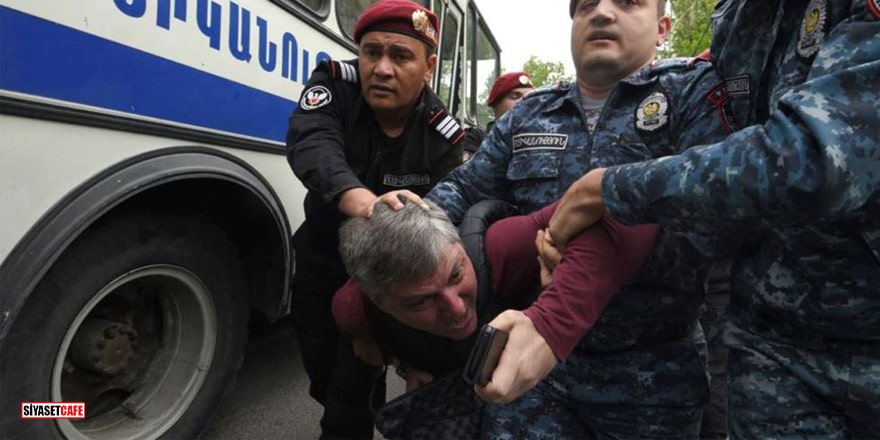 Ermenistan karıştı! Onlarca yaralı, yüzlerce gözaltı var