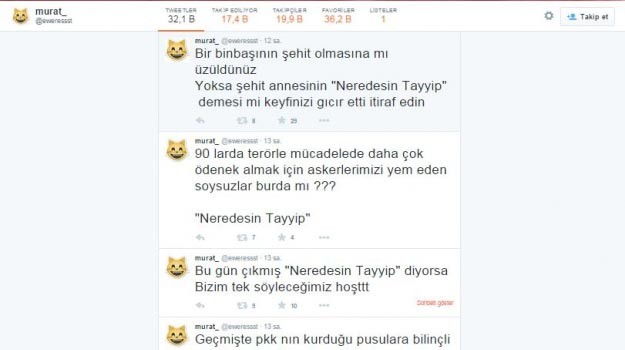 'Neredesin Tayyip' tepkisi trolleri ayağa kaldırdı!