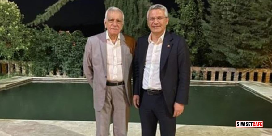 CHP'li Oğuz Kaan Salıcı HDP'li Ahmet Türk'ü evinde ziyaret etti!