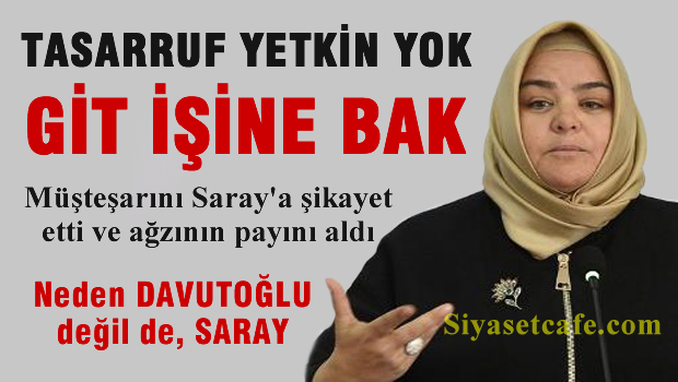 Bakan Gürcan baltayı taşa vurdu