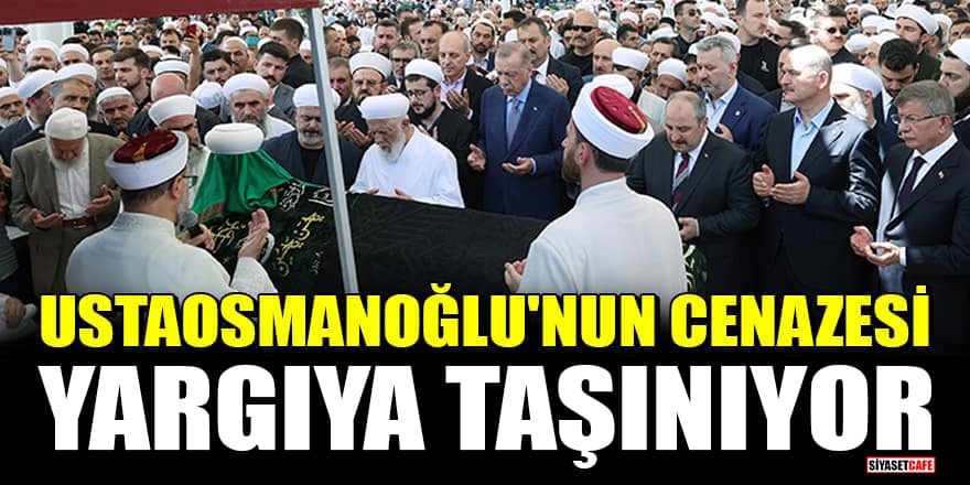 Atatürkçü Düşünce Derneği, Ustaosmanoğlu'nun cenazesini yargıya taşıyor!