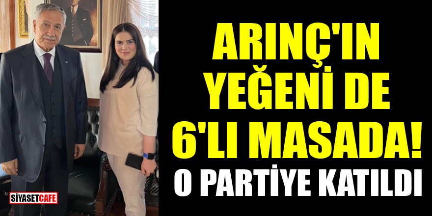 Bülent Arınç'ın yeğeni Ezgi Akgun Biber, Demokrat Parti’ye katıldı