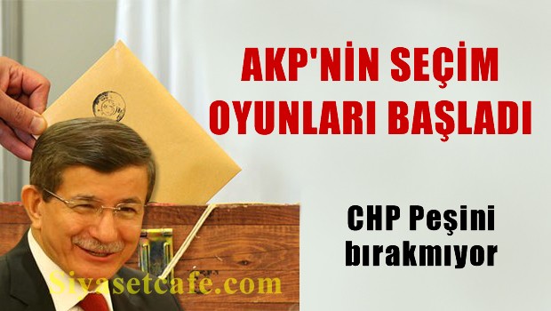 Seçim oyunu başladı