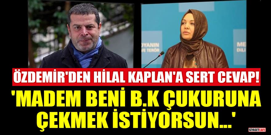 Cüneyt Özdemir'den Hilal Kaplan'a sert cevap! 'Madem beni b.k çukuruna çekmek istiyorsun...'