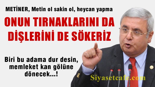 Onun tırnaklarını da dişlerini de sökmesini biliriz