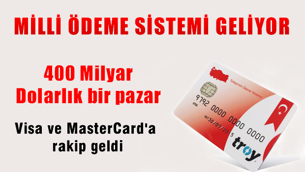 'Milli' ödeme sistemi geliyor