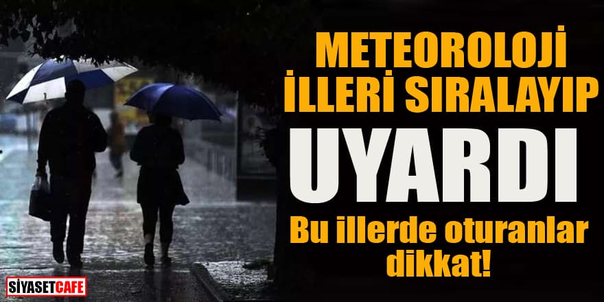 Son dakika! İstanbullular dikkat! Meteoroloji saat vererek uyardı: Gök gürültülü sağanak geliyor