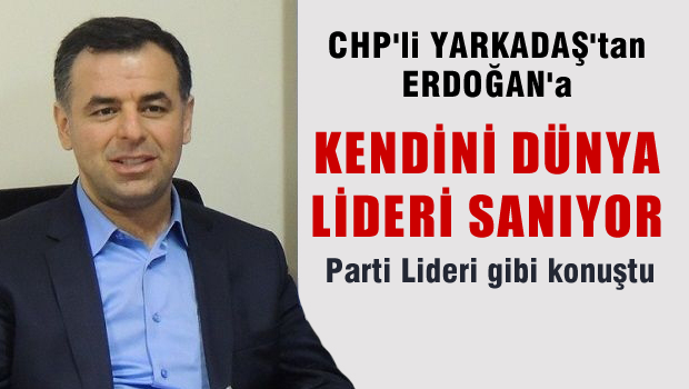 'Erdoğan siyasi parti lideri gibi konuştu'