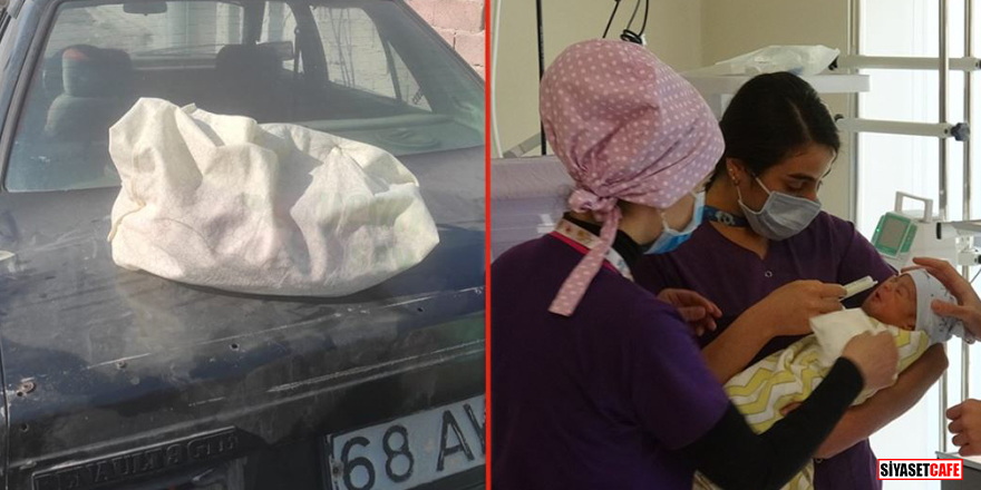 Konya'da yeni doğan bebeği poşetleyip bagaja bıraktılar