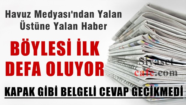 Çok Yalan Haber Okumuşsunuzdur, Ama böylesini ilk defa okuyacaksınız