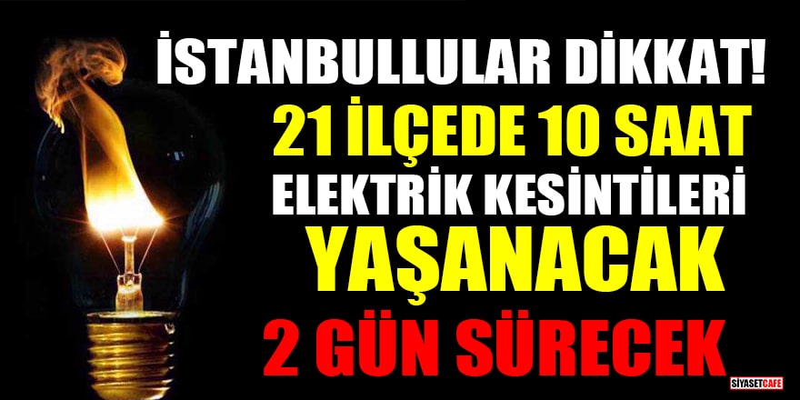 6 Eylül 2022 ve 7 Eylül 2022 İstanbul BEDAŞ elektrik kesintisi listesi