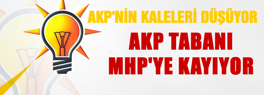 AKP'nin kalelerini MHP'ye teslim ediyor