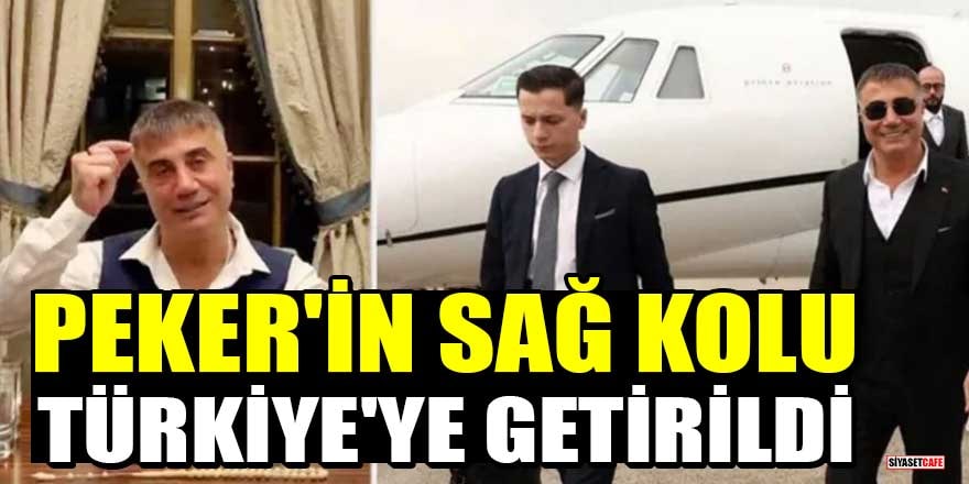 'Sedat Peker'in sağ kolu Emre Olur Türkiye'ye getirildi' iddiası!