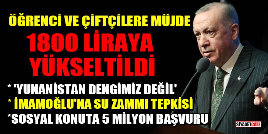 Cumhurbaşkanı Erdoğan'dan adalara sevkiyata sert uyarı! 'Yunanistan dengimiz değil, olamaz da!'