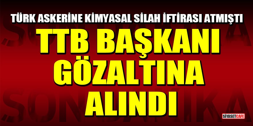 Türk Tabipleri Birliği Başkanı Şebnem Korur Fincancı gözaltına alındı