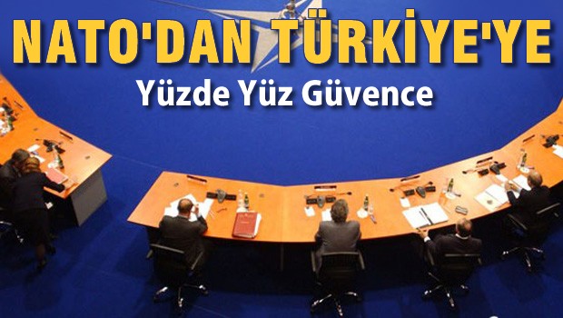 NATO'dan Türkiye'ye yüzde 100 güvence