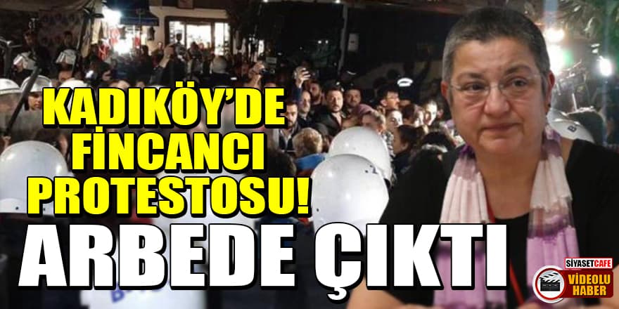 TBB Başkanı Fincancı’nın gözaltına alınması Kadıköy’de protesto edildi