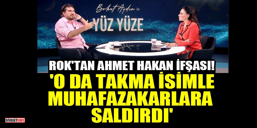Rasim Ozan Kütahyalı'dan Ahmet Hakan ifşası! 'O da takma isimle muhafazakarlara saldırdı'