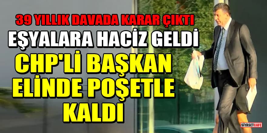 CHP'li Kadıköy Belediye Başkanı Şerdil Dara Odabaşı'nın makam odasına haciz geldi