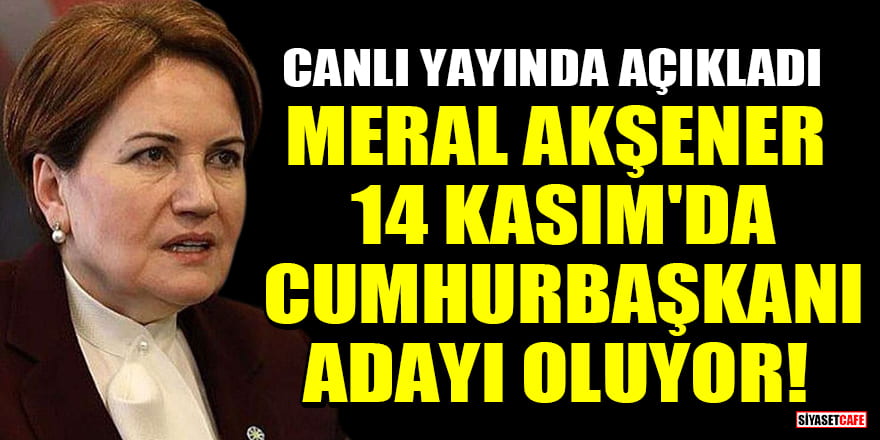 CHP'li eski vekil Barış Yarkadaş'tan Meral Akşener için '14 Kasım' iddiası: Cumhurbaşkanı adayı olacak