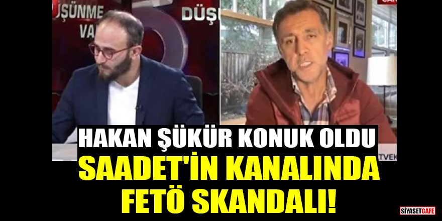 Saadet Partisi'nin yayın organı TV 5'te FETÖ skandalı! Hakan Şükür konuk oldu