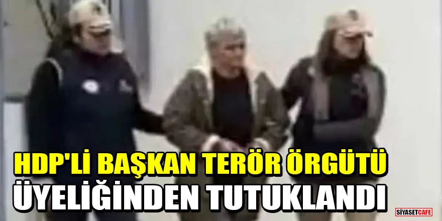 HDP Edremit İlçe Eş Başkanı Sultan Karasu, terör örgütü üyeliğinden tutuklandı
