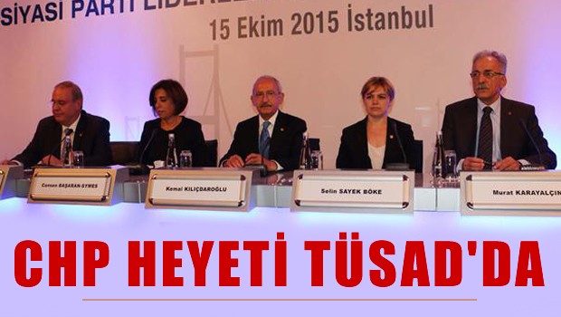 Kılıçdaroğlu TÜSİAD'da konuştu