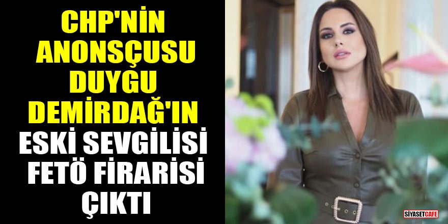CHP'nin anonsçusu Duygu Demirdağ, FETÖ firarisi Can Dündar'ın eski sevgilisi çıktı