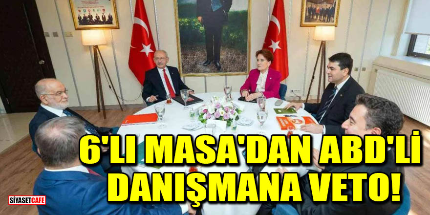 6'lı Masa'dan Kılıçdaroğlu'nun ABD'li danışmanı Jeremy Rifkin'e veto!