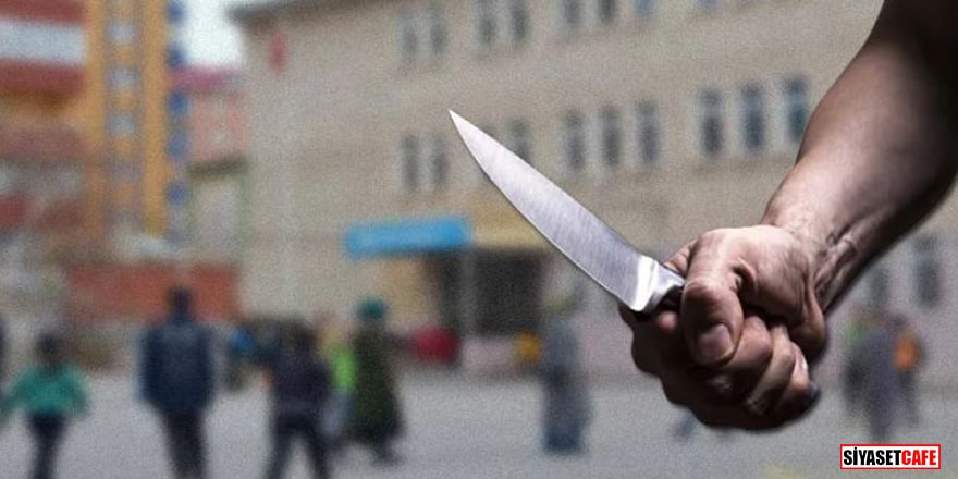 Erzurum'da öğretmenler okulda birbirine bıçak çekti