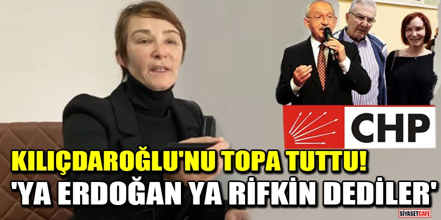 CHP'den istifa eden Aslı Baykal, Kılıçdaroğlu'nu topa tuttu! 'Ya Tayyip Erdoğan ya Rifkin dediler'