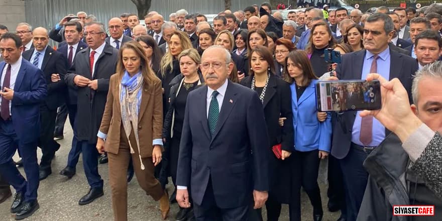Kılıçdaroğlu ve CHP'li vekiller, 6 yaşında evlendirilen kız için Adalet Bakanlığı'na yürüdü